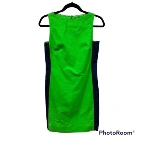Lauren Ralph Lauren color block dress 2P - Picture 1 of 8